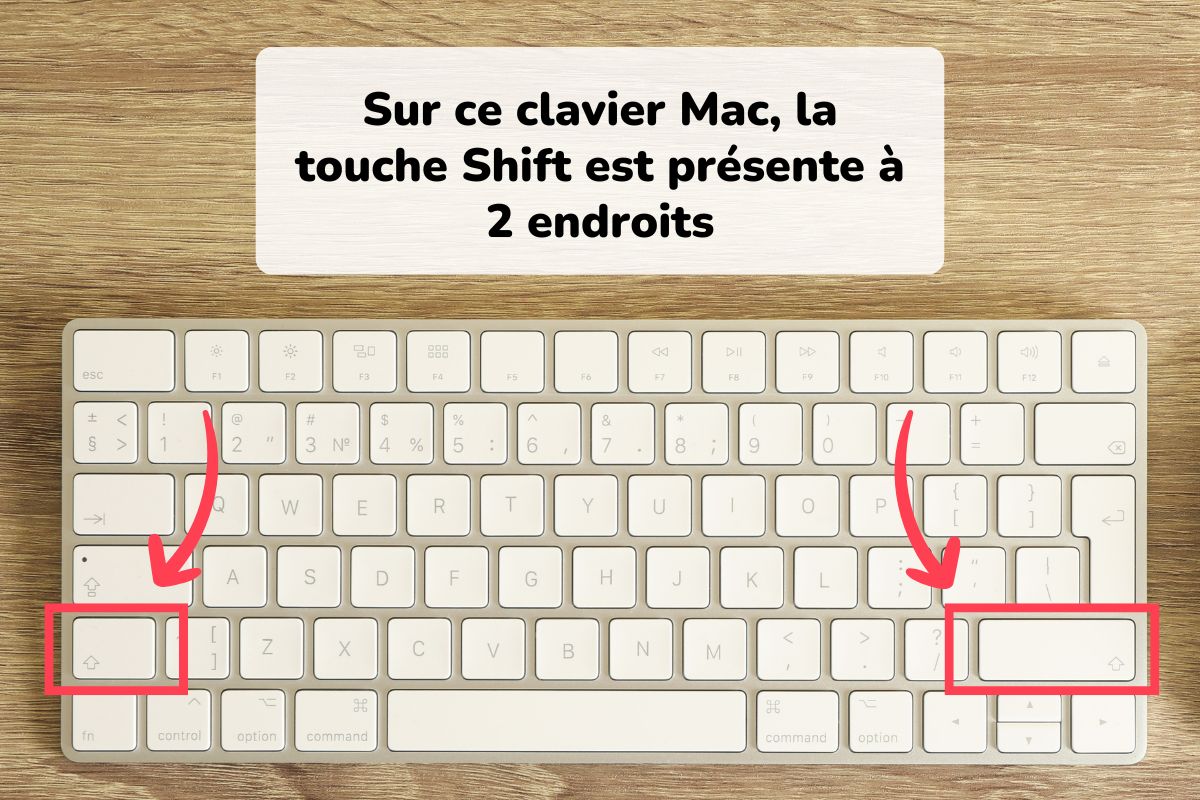 O Se Trouve La Touche Shift Sur Un Clavier en Images 