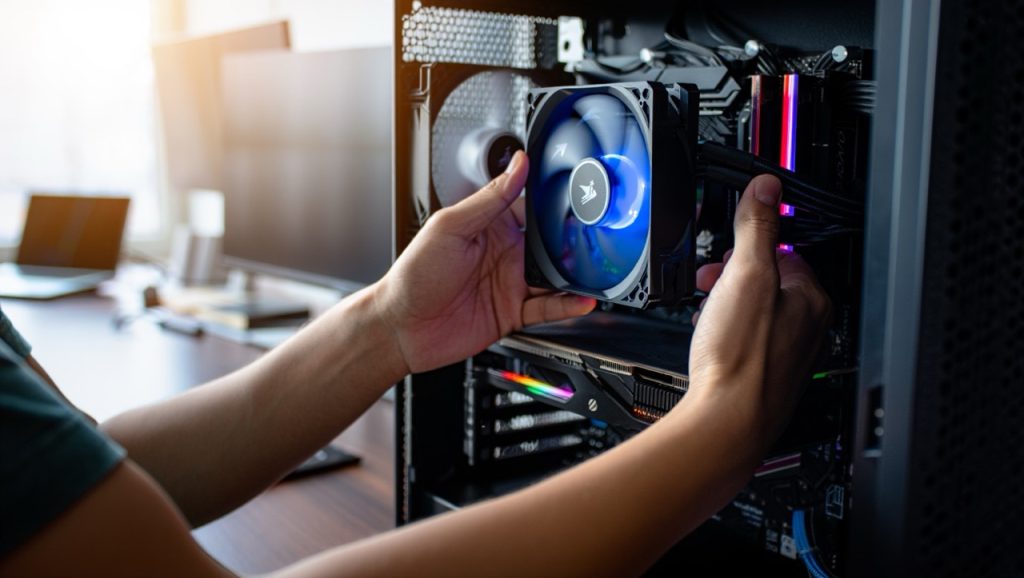 test de performance pour la ventilation d'un PC